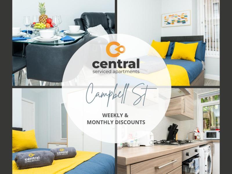 Central Serviced Apartments - 2 Bedroom - Ground Floor - Monthly & Weekly Bookings Welcome - Free Street Parking - 2 Double Beds - Wifi - Smart Tvs In Rooms - Fully Equipped - Heating 24-7 - Contractor & Short Stay Favourite Dundee Exterior photo