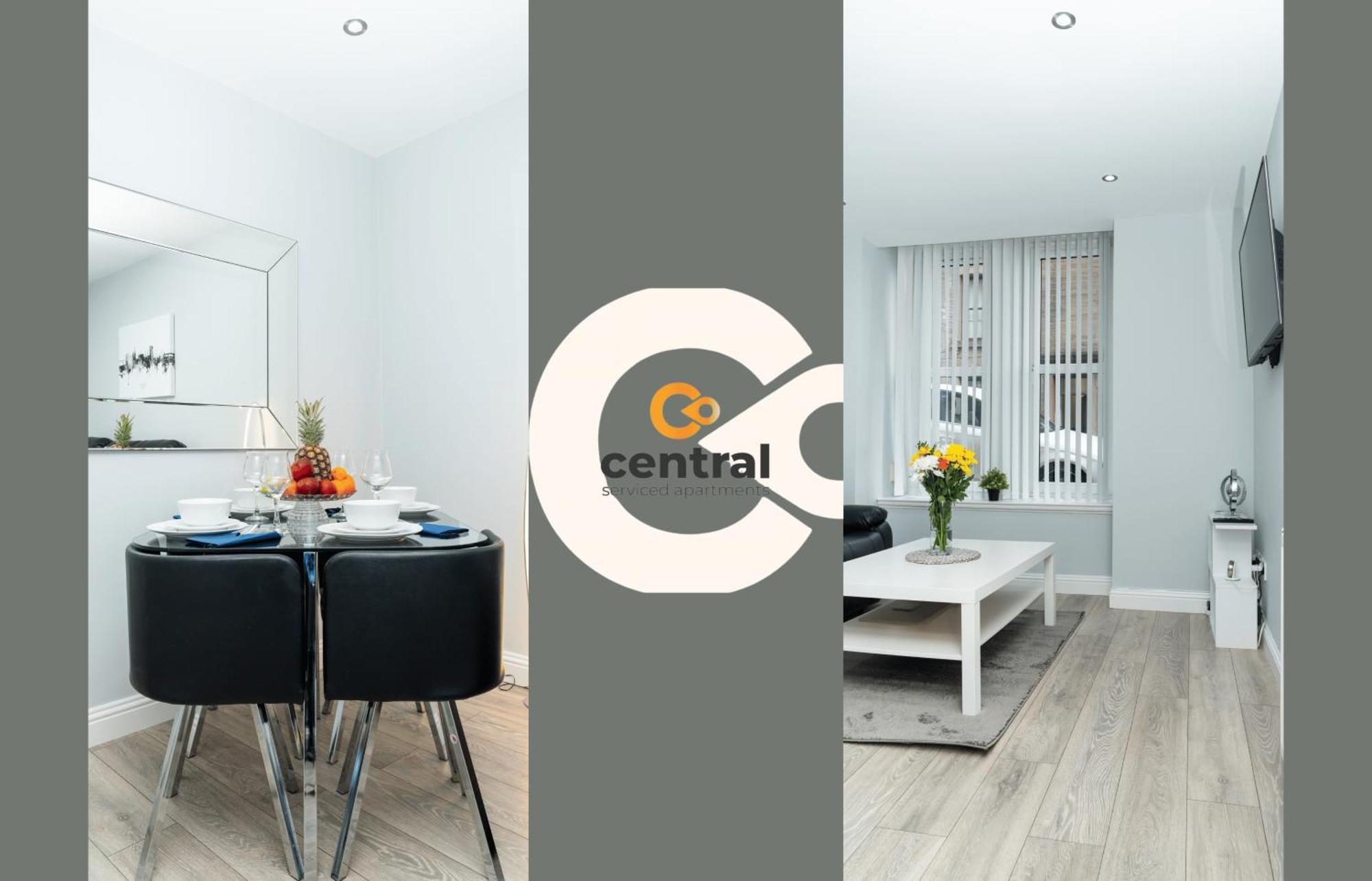 Central Serviced Apartments - 2 Bedroom - Ground Floor - Monthly & Weekly Bookings Welcome - Free Street Parking - 2 Double Beds - Wifi - Smart Tvs In Rooms - Fully Equipped - Heating 24-7 - Contractor & Short Stay Favourite Dundee Exterior photo